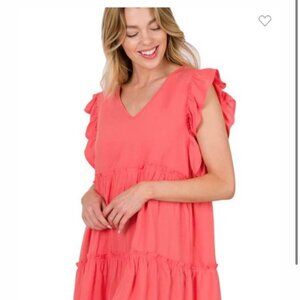 BelleEve Boutique - Coral dress - XL